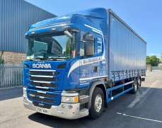 2017 Scania G280 6x2 Curtainside Truck